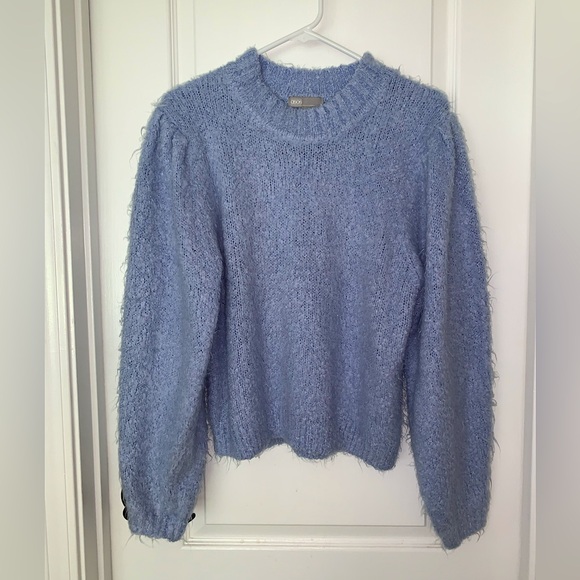 ASOS Sweaters - ASOS DESIGN fluffy sweater with volume sleeve